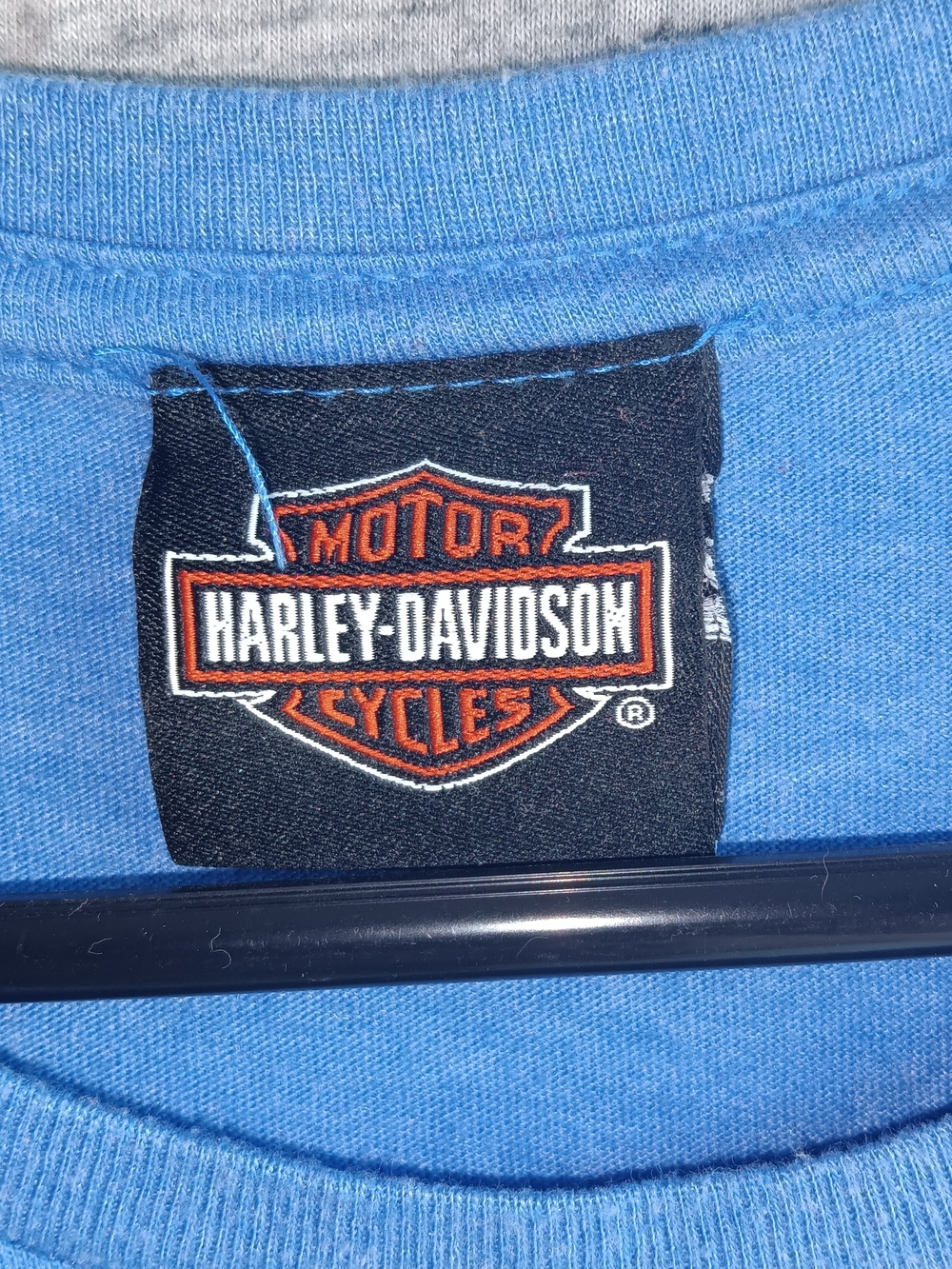 Harley-Davidson Blue Graphic T-Shirt Panama City Beach Florida - Picture 7 of 8